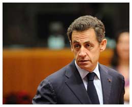 Sarkozy  invite l''UA à tirer les leçons de la crise égyptienne