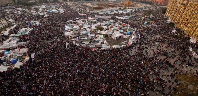 Egypte : Au Caire, la place Tahrir reste mobilisée en attendant vendredi