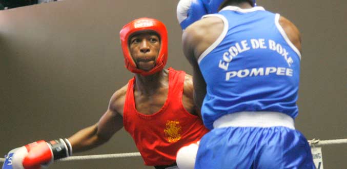 Boxe : De l’Or pour Richarno Colin