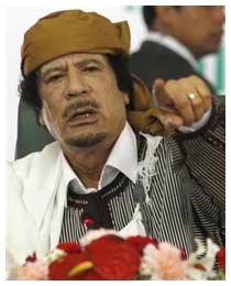 Libye : Mouammar Kadhafi affirme qu''il combat Al Qaïda
