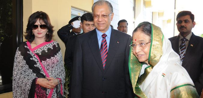 Pratibha Patil achève sa visite à Maurice sur fond de renforcement d’accords bilatéraux