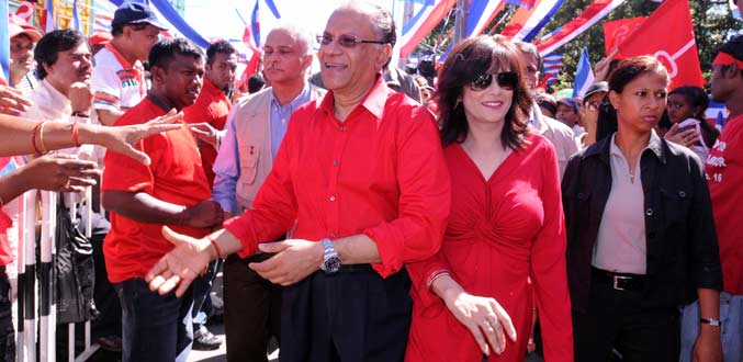 1er mai : Navin Ramgoolam accuse Paul Bérenger d’être le défenseur du grand capital