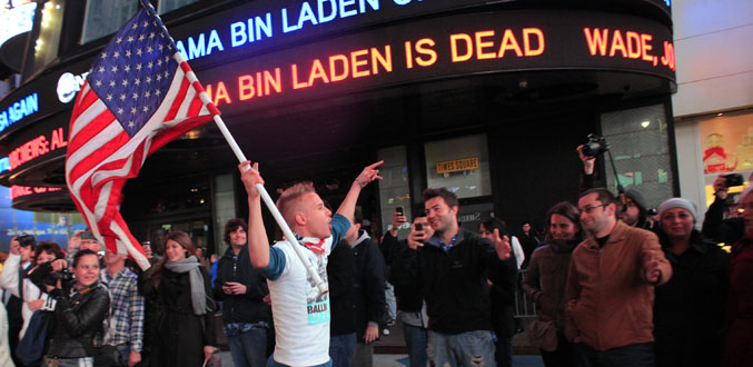 Scènes de liesse aux Etats-Unis après la mort de Ben Laden