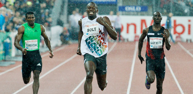 Athlétisme: Bolt signe le meilleur chrono de l''année sur 200 m