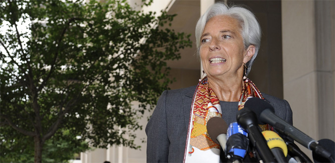 Washington soutient la candidature de Christine Lagarde au FMI