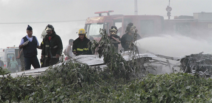 Brésil : Seize morts dans un accident d’avion à Récife