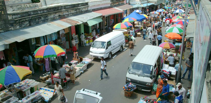 Les marchands ambulants autorisés à opérer auprès du Marché Central