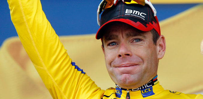 Tour de France : Cadel Evans est le nouveau maillot jaune