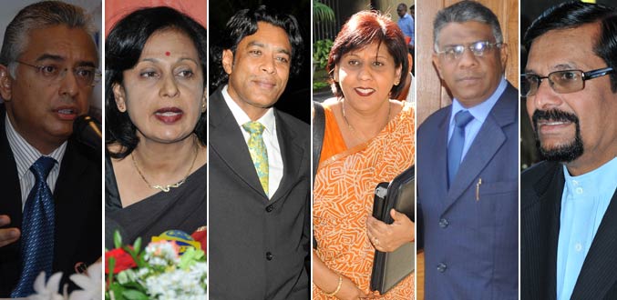 Maya Hanoomanjee et cinq autres ministres MSM démissionnent du gouvernement