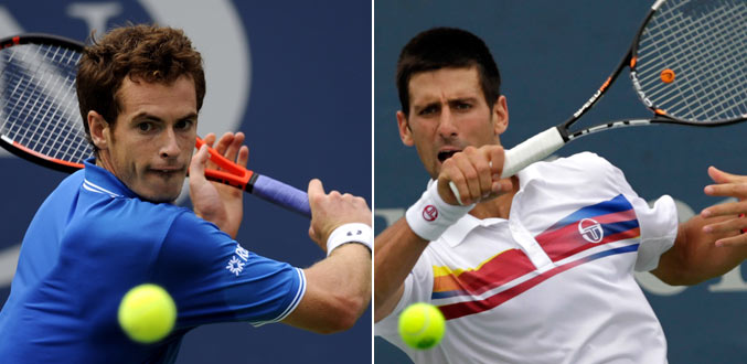 Tennis-Masters Cincinnati : Murray tentera d''arrêter Djokovic