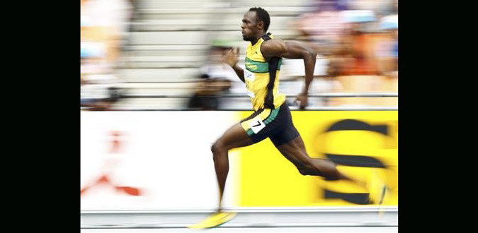 Athlétisme: Lemaitre et Bolt gagnent chacun leur série sur 200m