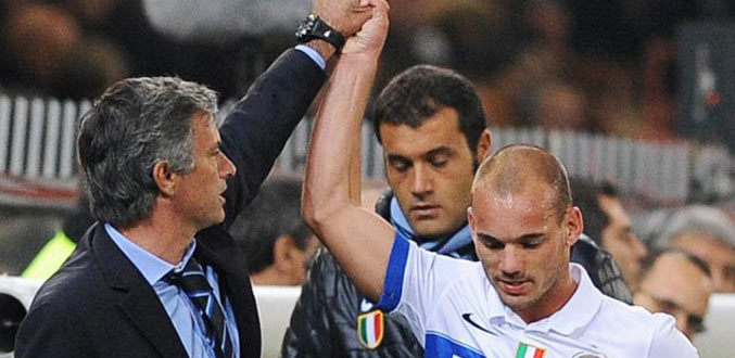 Inter Milan : Mourinho a conseillé Sneijder de rester