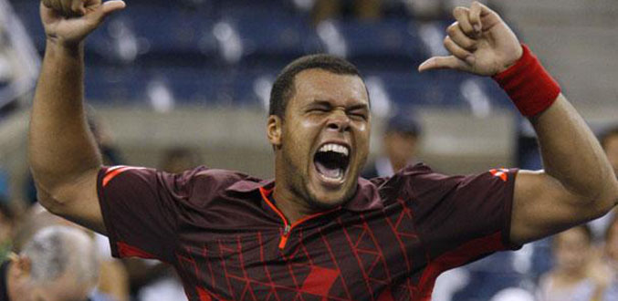 Tennis-US Open: Tsonga file vers les quarts et Federer