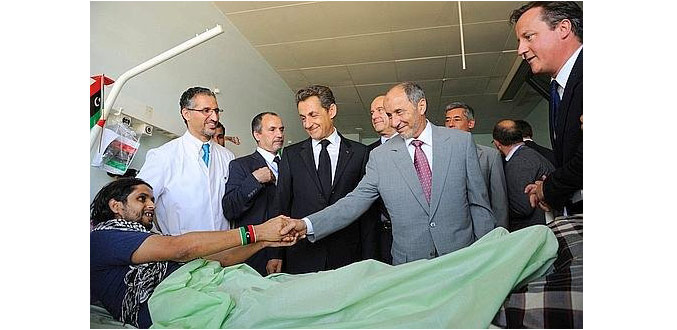 Kadhafi et ses proches doivent rendre des comptes, dit Sarkozy