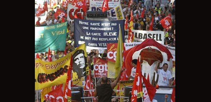 200 défilés à travers la France pour dire "non à l''austérité"