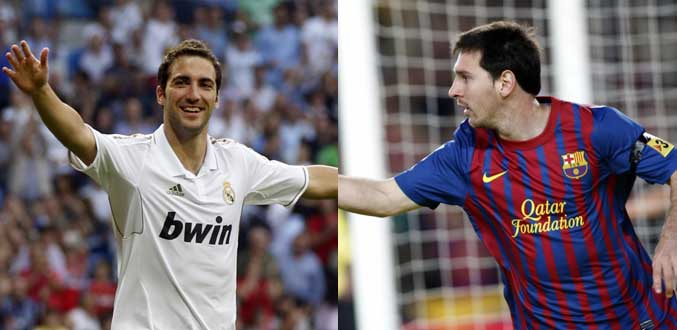 Liga - Le Barça répond au Real, Messi à Higuain