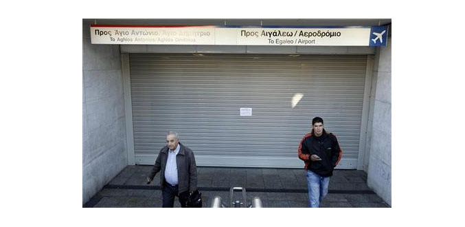 Grèce : nouvelle grève générale contre l''austérité