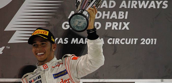 Formule 1 : Hamilton s''impose à Abu Dhabi