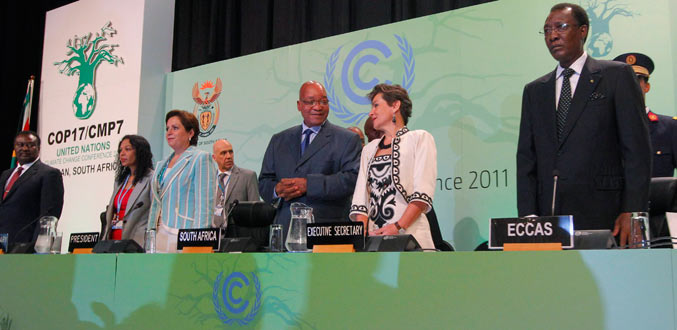 A Durban, l''UE veut un nouvel accord sur le climat d''ici 2015