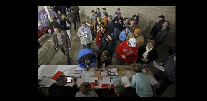 Etats-Unis : primaire républicaine très serrée dans le caucus de l''Iowa