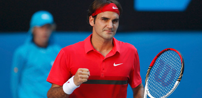Open d''Australie: Roger Federer en demi-finale