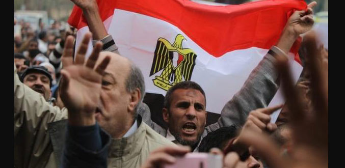 L''Egypte célèbre l''anniversaire de sa révolution