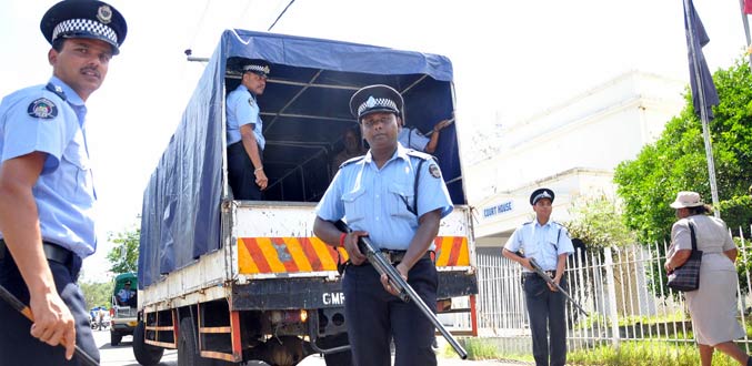 Rodrigues : Transport des bulletins et des urnes sous forte escorte à deux jours du scrutin