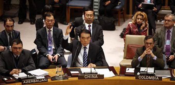 Veto de la Russie et de la Chine à l''Onu sur la Syrie