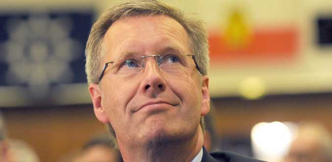 Le président allemand Christian Wulff démissionne