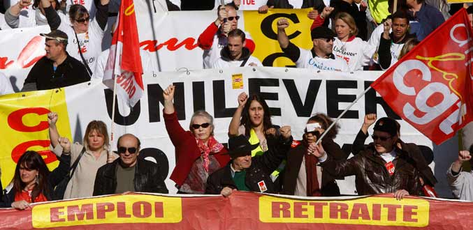 France : Manifestations et arrêts de travail contre l’austérité