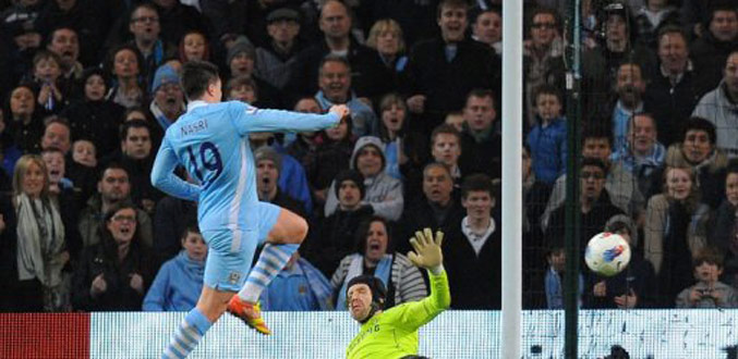 Premier league : Nasri maintient Manchester City dans la course