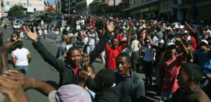 Madagascar: dispersion violente d''une manifestation non autorisée