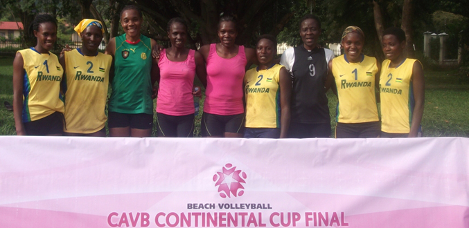 Beach Volley : Finale continentale au Rwanda (24-26 mai) -Le Kenya et le Rwanda d’attaque
