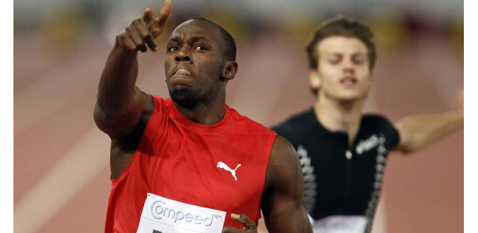 Usain Bolt reprend ses distances