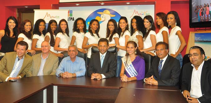 Les candidates de Miss Réunion 2012 à la conquête de Maurice