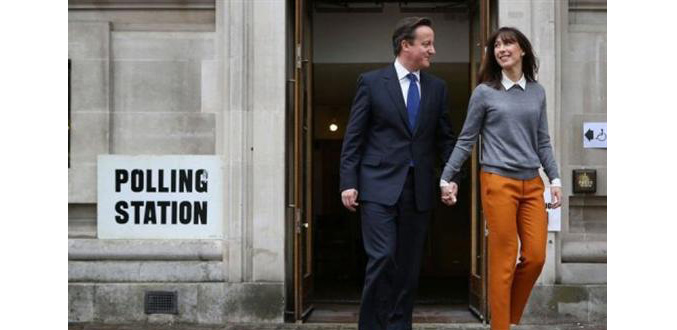 Grande-Bretagne : David Cameron oublie sa fille dans un pub