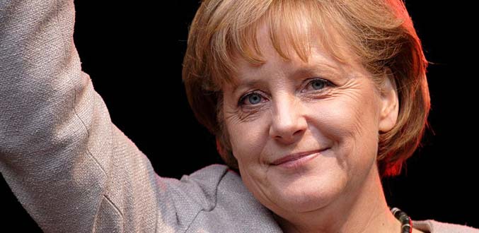 Merkel appelle à davantage d''intégration politique en Europe