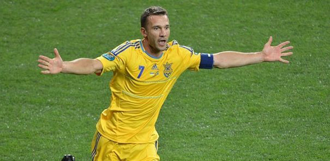 Euro 2012: L''Ukrainien Andrei Shevchenko tire sa révérence