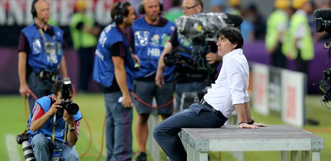 Joachim Löw soulagé après la qualification allemande