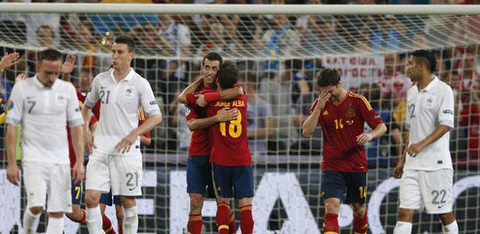 Euro-2012 - L’Espagne renvoie la France à la maison
