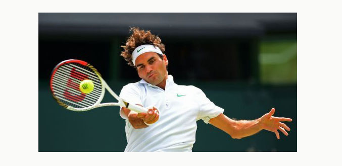 Tennis- Wimbledon : Roger Federer écrase Youzhny et passe en demi-finales