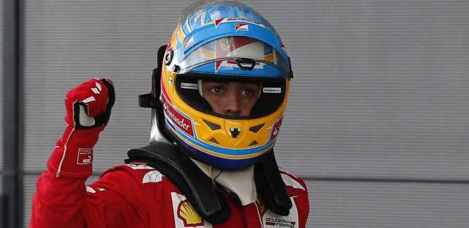 F1: Fernando Alonso en pole position à Silverstone