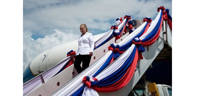 Diplomatie: Hillary Clinton arrive au Laos pour une visite historique