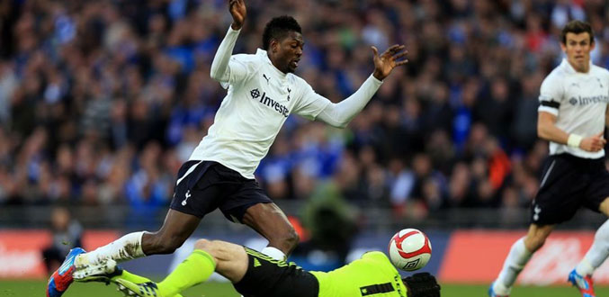 Angleterre: Adebayor accepte de rejoindre Tottenham définitivement