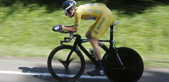 Cyclisme, Tour de France. Wiggins en jaune et pour de bon
