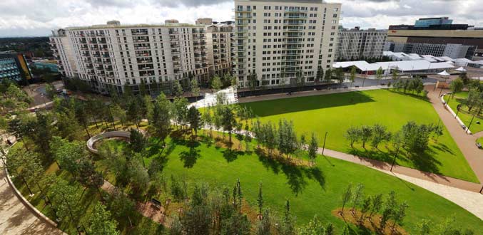 Le village olympique : tour de Babel