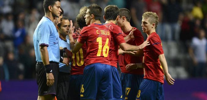 JO-2012 – Football : Deuxième défaite de l’Espagne