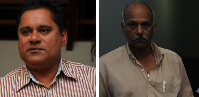 PRB 2012 : bras de fer entre les syndicalistes Rashid Imrith et Narendranath Gopee