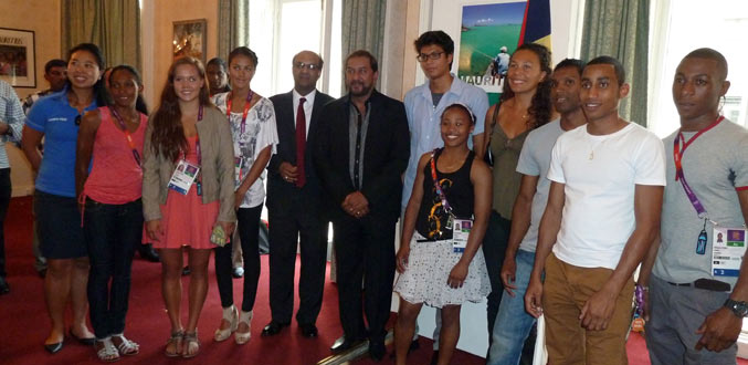 Réception à l’ambassade de Maurice : Les athlètes Mauriciens à l’honneur
