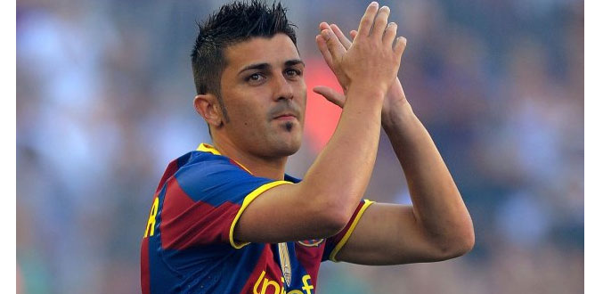Liga : David Villa redécouvre les joies du terrain